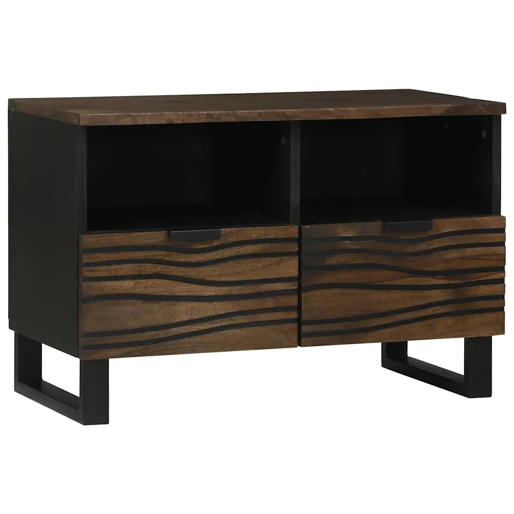 Mobile TV con cassetto-Credenza per TV Noce 70 x 33 x 46 cm Legno multistrato