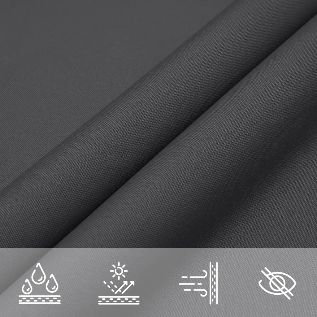 Vela Ombreggiante-Parasole a vela Oxford Rettangolare 3x4 m Antracite