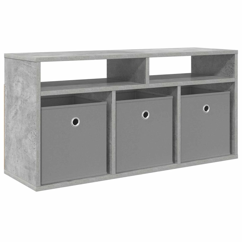 Lowboard con cassetto Grigio cemento 87 x 27,5 x 43 cm CFW1091057