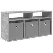 Lowboard con cassetto Grigio cemento 87 x 27,5 x 43 cm CFW1091057