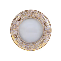 Set 2 Portafoto Rotondo Roses 15x15 cm