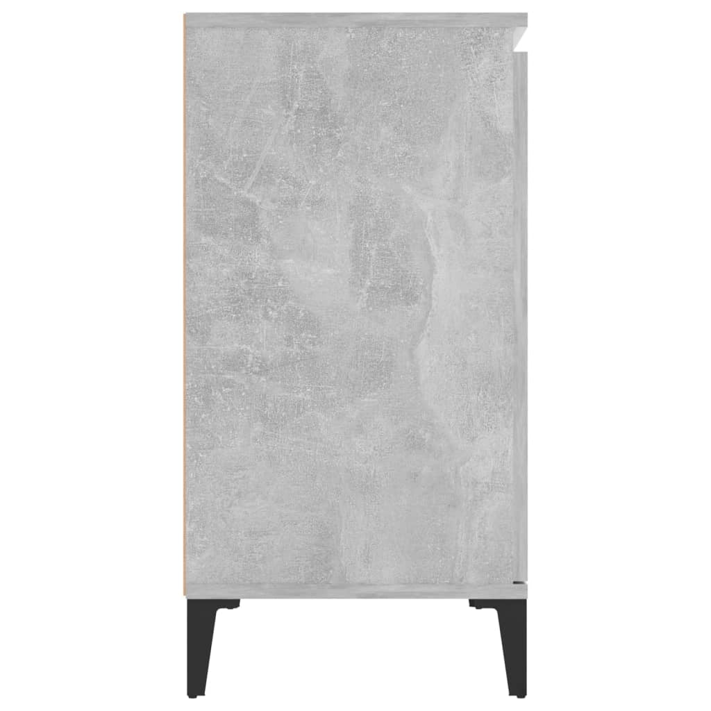 Buffet credenza cassettiera armadio mobile contenitore organizer per cucina soggiorno salotto 104 x 35 x 70 cm legno ingegnerizzato grigio 02_0031844