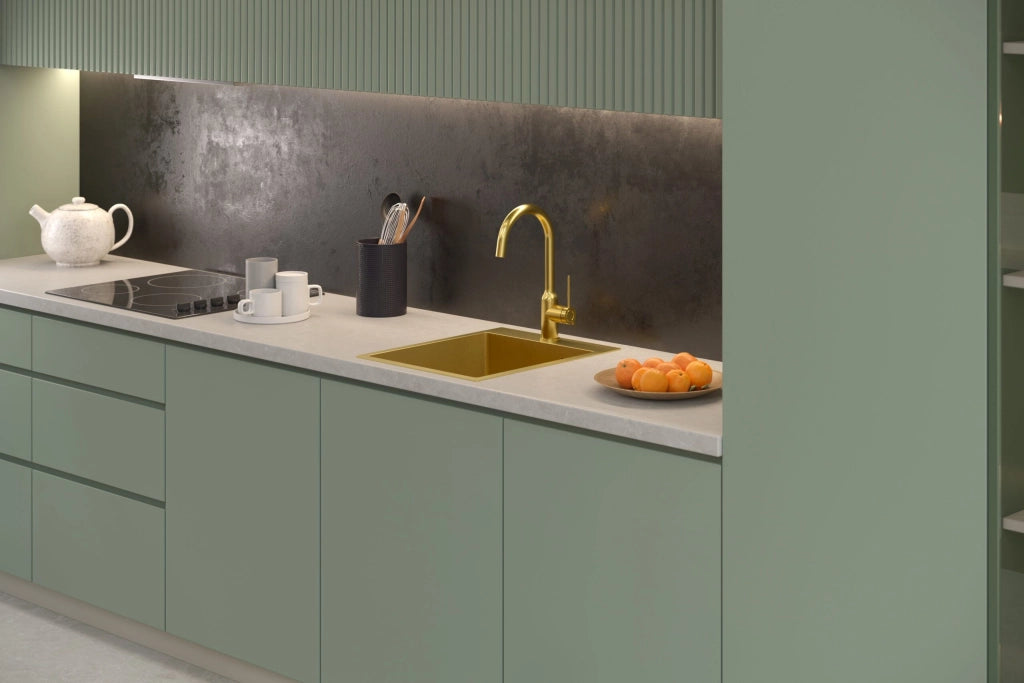 Lavello In Acciaio Russel 90 Gold