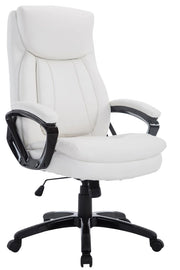 Sedia da ufficio XL Platon bianco