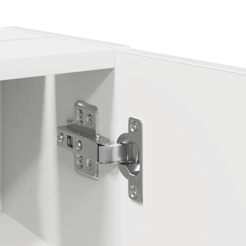 Mobile da Bagno con Portarotolo Bianco 20,5x22x72 cm 858515