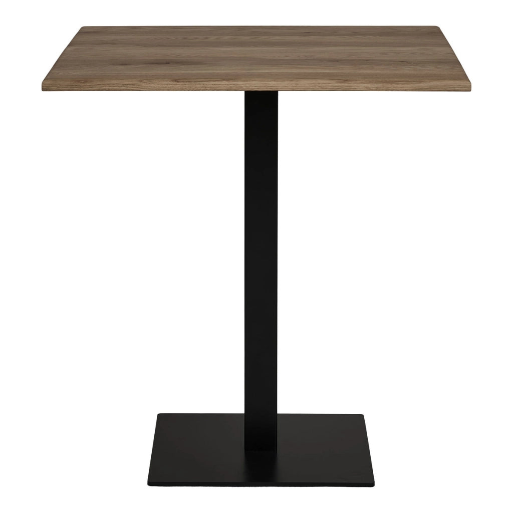 Tavolo Lignano 1, Marrone, Truciolare Melaminico, 70x70x75 cm
