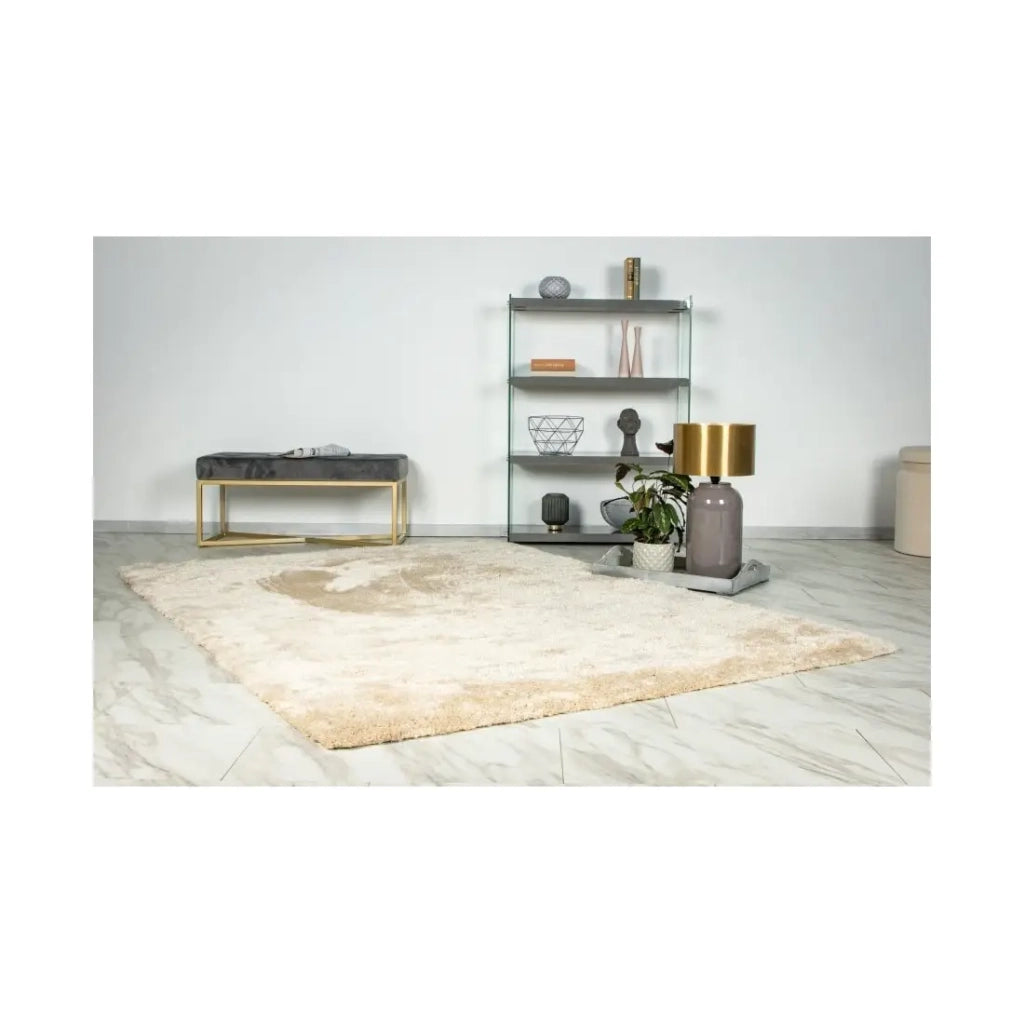 Tappeto 150x80cm, design G008R colore beige - Comfort ed eleganza per il tuo interno