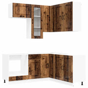 Unità Cucina KALMAR 8 pcs Legno antico Legno ingegnerizzato 3438389