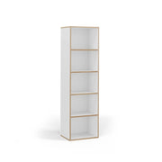 Vicco Libreria Bianco 40 x 140 cm con 5 scomparti