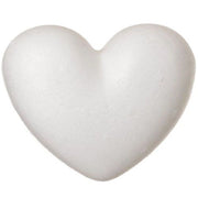 Trade Shop - Set 2pz Cuori Polistirolo 10 Cm Apribile Decoupage Decorare San Valentino 198924 -