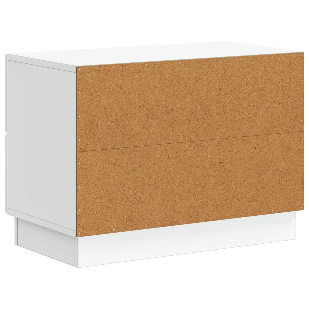 Armadio da Notte con cassetto Bianco 62 x 34,5 x 44,5 cm 895235