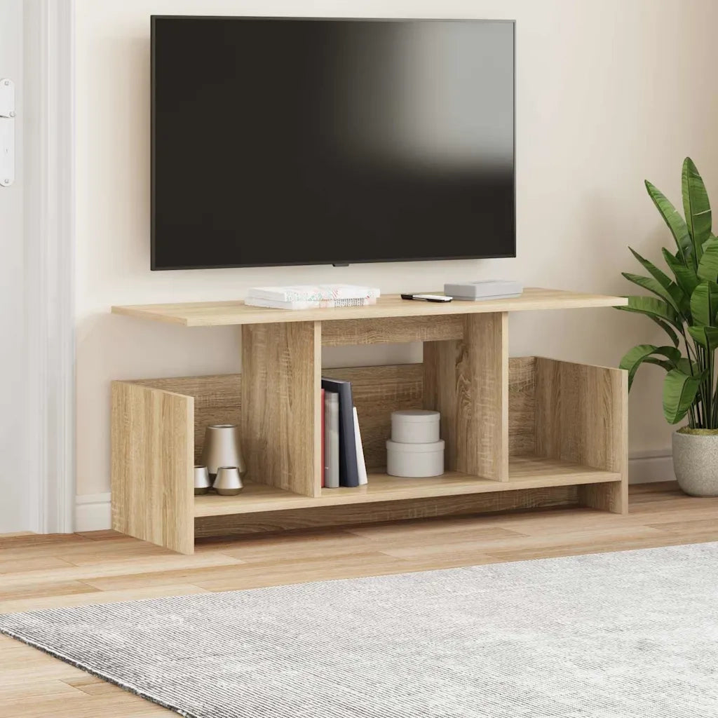 Supporto TV Rovere Sonoma 102 x 35 x 45 cm Legno multistrato 890994