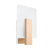 Applique in legno moderna NORKKA 1xE14 10W Pure Lume