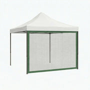 Telo zanzariera per gazebo da giardino. Zanzariera con velcro. 300X200H cm Verde