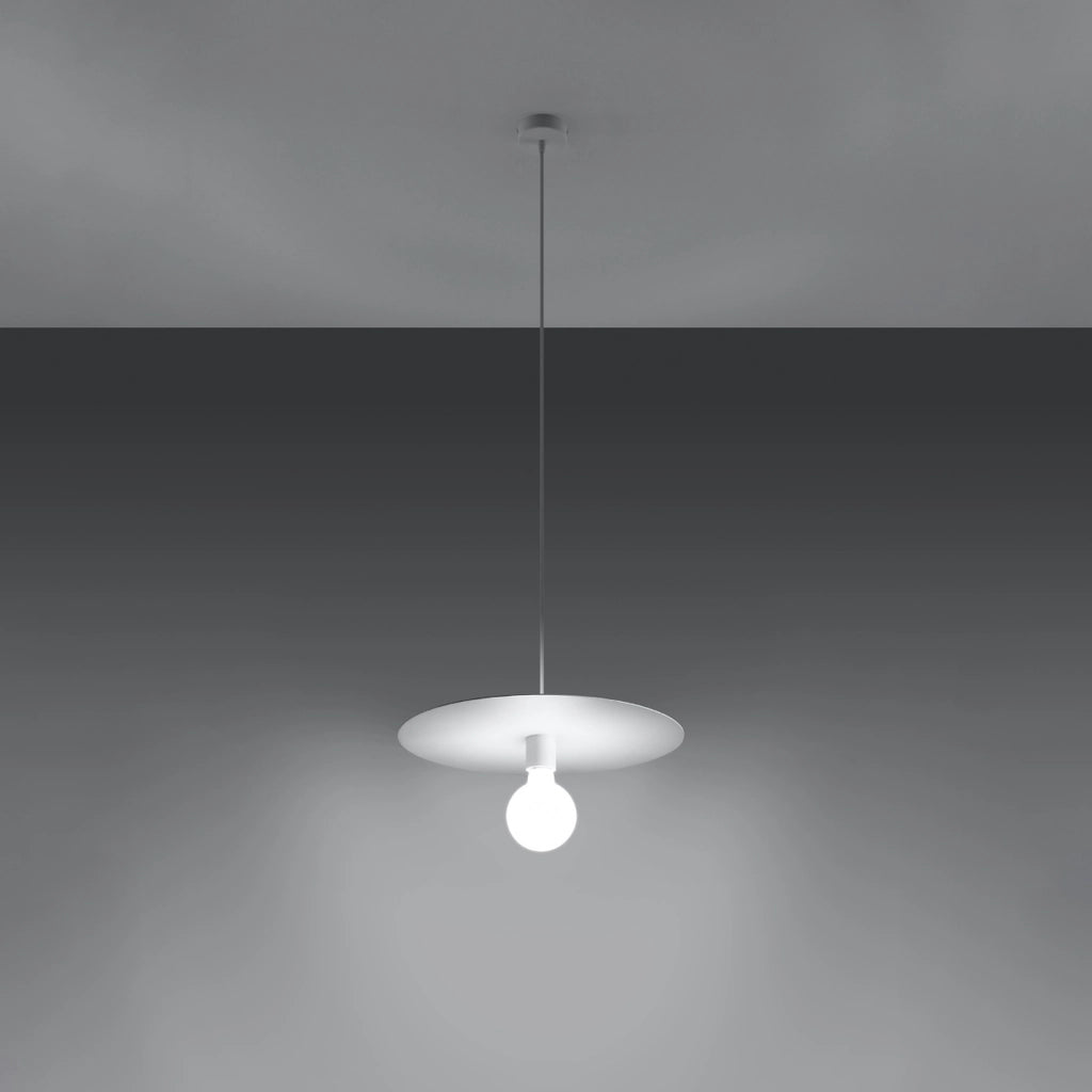 Lampada a sospensione Pure Lume Cesaro bianca E27 40cm