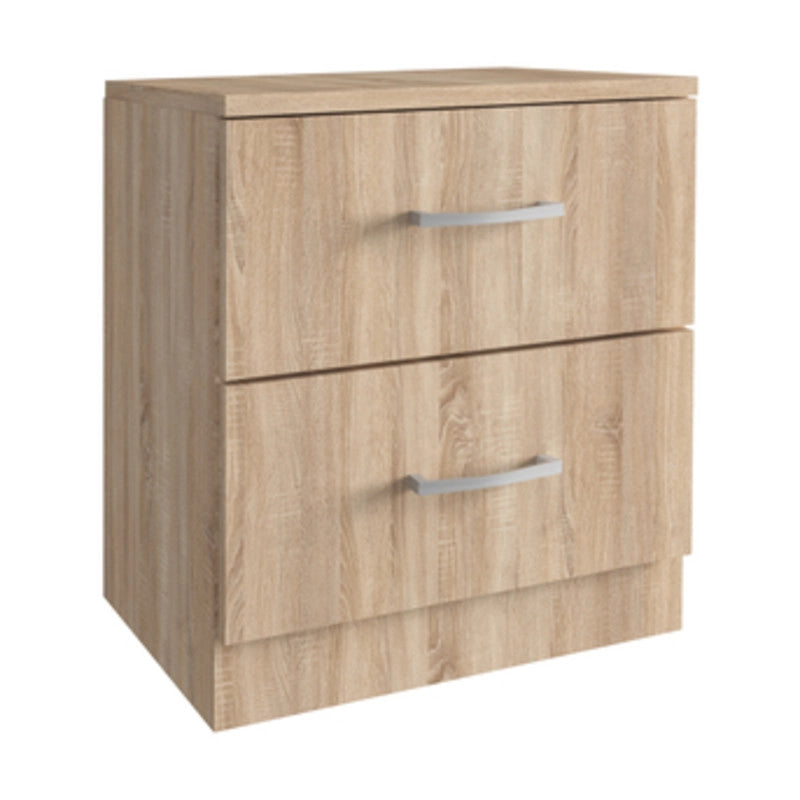 KIT COMODINO 2 CASSETTI 45X34XH47 CM ROVERE KITWOOD INDUSTRY 1 PZ