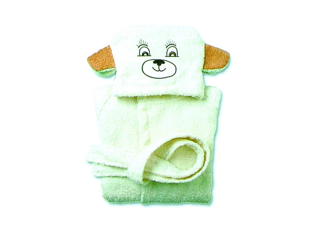 Accappatoio Per Bambini Con Cappuccio Modello Orso - 1-2anni - Orso