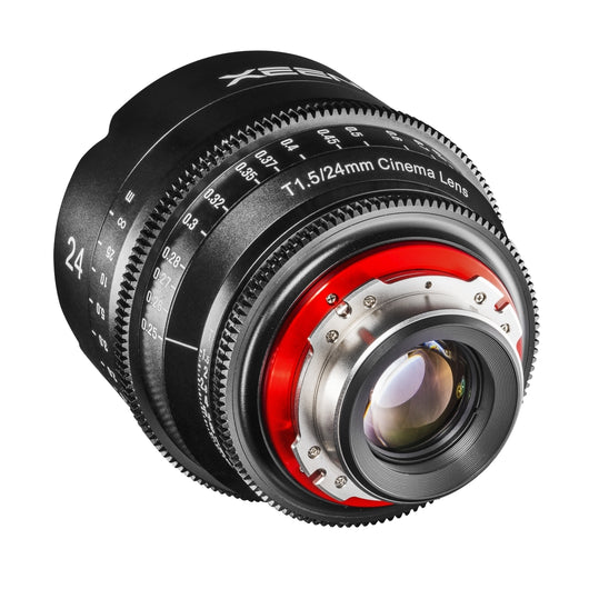 XEEN Cinema 24mm T1.5 PL obiettivo full frame Obiettivo Cine Video MF per alte risoluzioni con pignoni di messa a fuoco