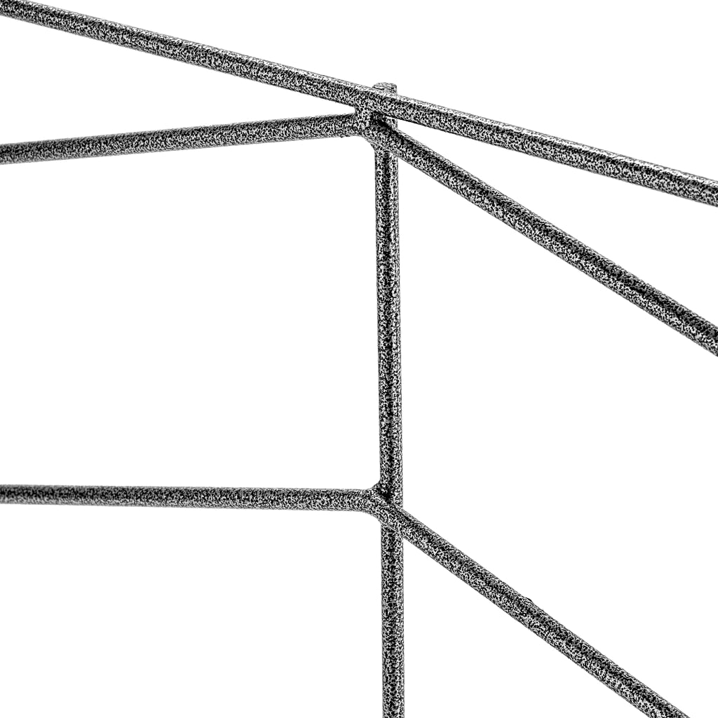 Recinzione da giardino in metallo KADAX, bordura a palizzata saldata, altezza 100 cm.