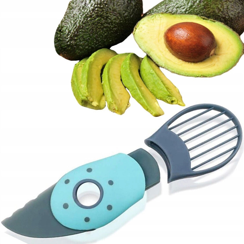 Taglia Avocado 3 in 1 Taglia, Denocciola e Affetta 19.5cm  07921
