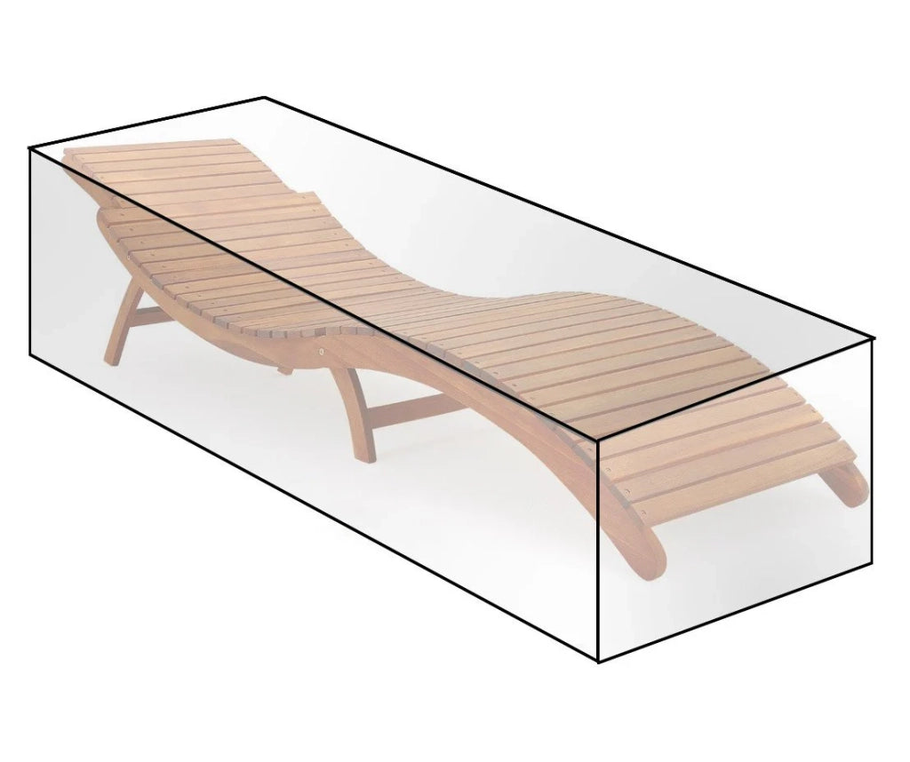 Copertura impermeabile trasparente per mobili da giardino per lettino prendisole 19_0000973