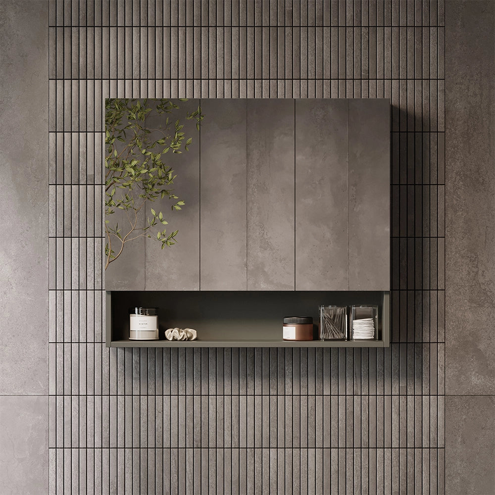 Vicco Specchio contenitore bagno Artigiano 80 x 70 cm