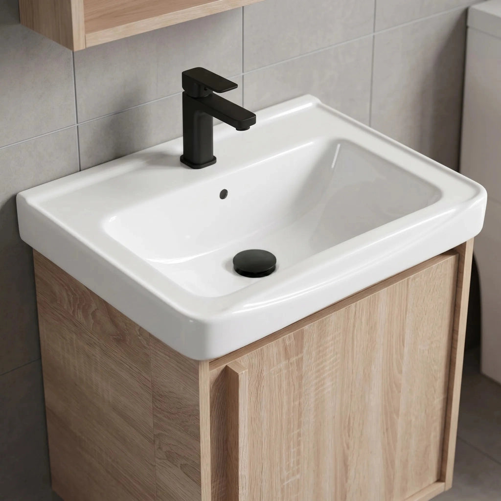 Set Di Mobili Da Bagno Con Lavabo Gama T25023 Bxm 50cm