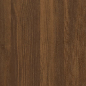 Cassettiera con Ruote rovere marrone in Legno Multistrato cod mxl 44440