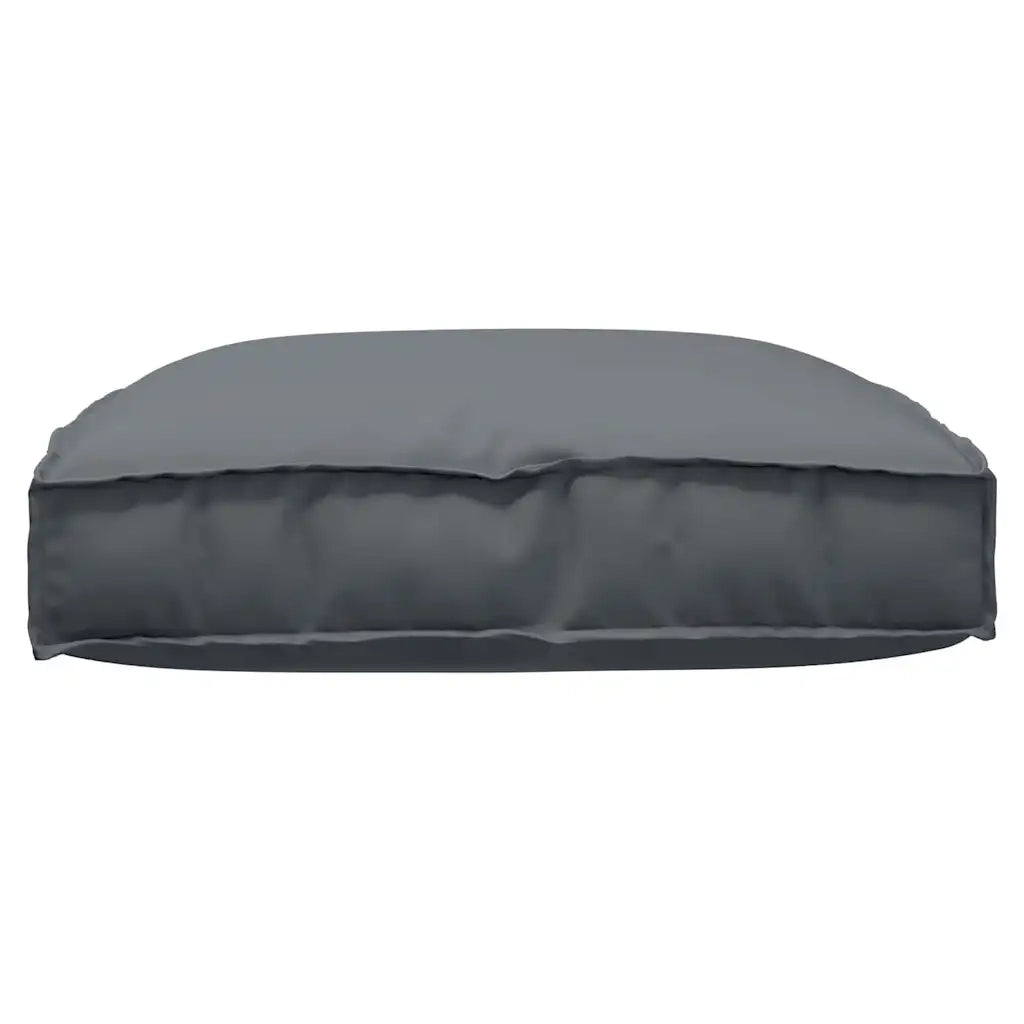 Cuscino Antracite 80 x 80 x 12 cm Tessuto Oxford 42001508