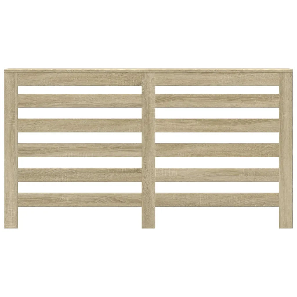 vidaXL Copertura Termosifone Rovere Sonoma 149x20x82 Legno Multistrato