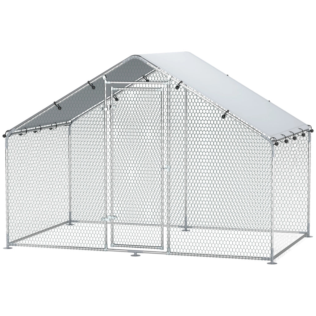 Pollaiolo per Galline Grande ¨C Zephmum ¨C Grigio 300x170x190 cm