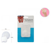 Trade Shop - Coppia Cuscinetti Silicone Protezione Per Dito Mignolo Plantari Cura Piedi 66780 -