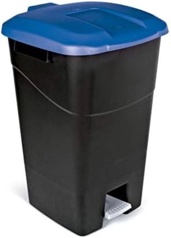 Contenitore di raccolta rifiuti 60 litri - Cassetto rifiuti 60 litri - Cassetto rifiuti 60 litri - Base nera/coperchio grigio