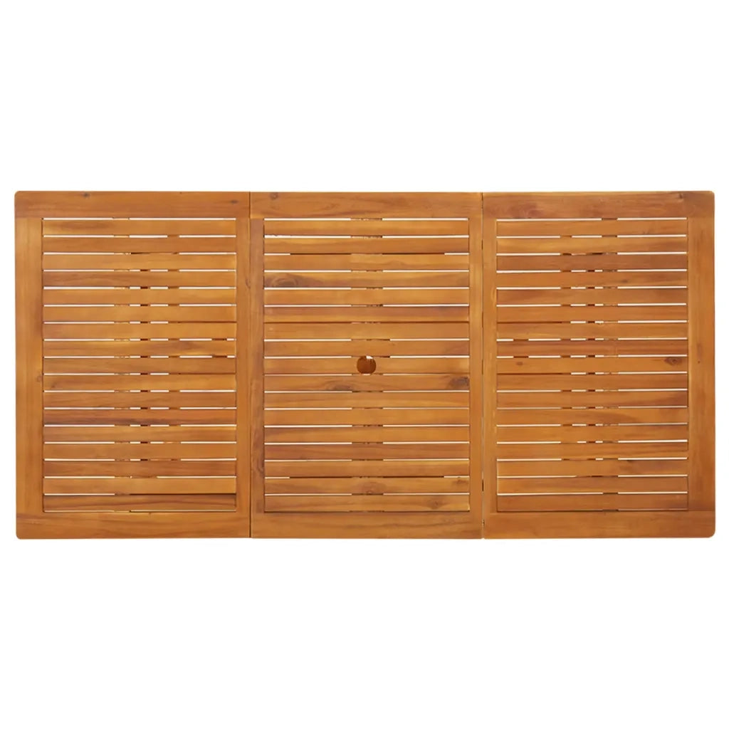 Tavolo da Pranzo per Esterni 180x90x75cm Legno Massello Acacia 315945