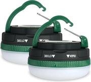 Lanterna da campeggio LED con batterie ricaricabile da 2 pezzi, lanterna da tenda con 5 modalità, impermeabile, per attività all'aperto, pesca - batteria non inclusa