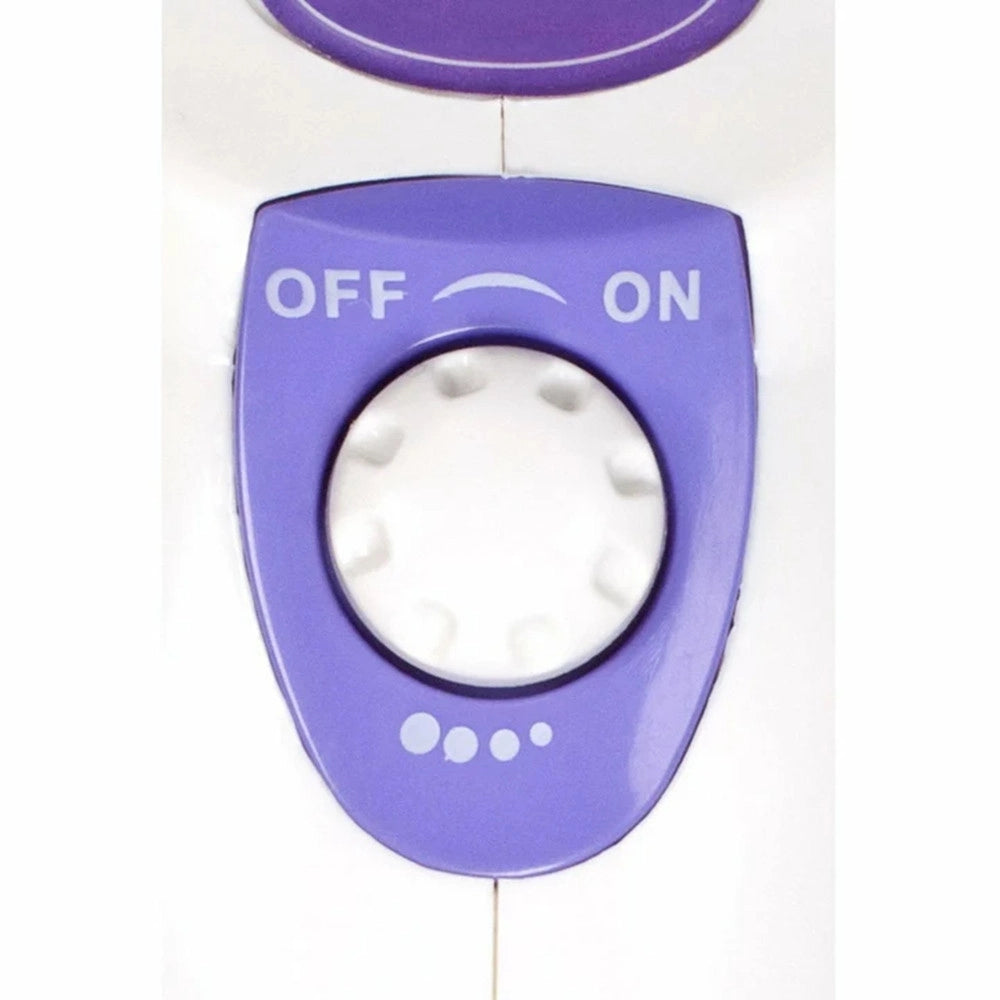 Trade Shop - Massaggiatore Anti Cellulite 25 W Con 3 Testine Differenti Per Braccia Collo Pancia -