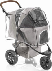 Copertura per pioggia per TOGfit Pet Roadster - Copertura per pioggia per auto per cani con apertura posteriore - Fessure di ventilazione e finestra di osservazione - Ideale per TOGfit auto per cani - Translucida