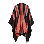 Sciarpa da donna in cashmere con ampi spacchi
