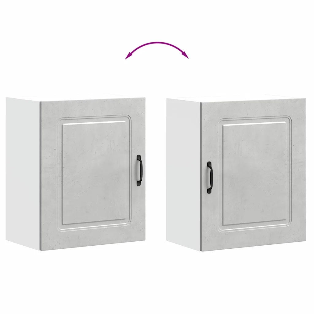 Pensile da cucina Kalmar in Legno Multistrato Grigio cemento 853565