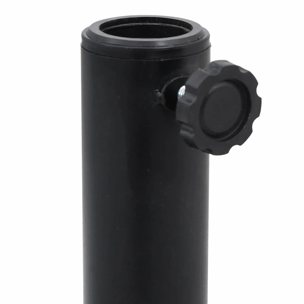 Base per ombrellone Art d¨¦co Nero ? 45 x 39,5 cm Ferro CFW2634338