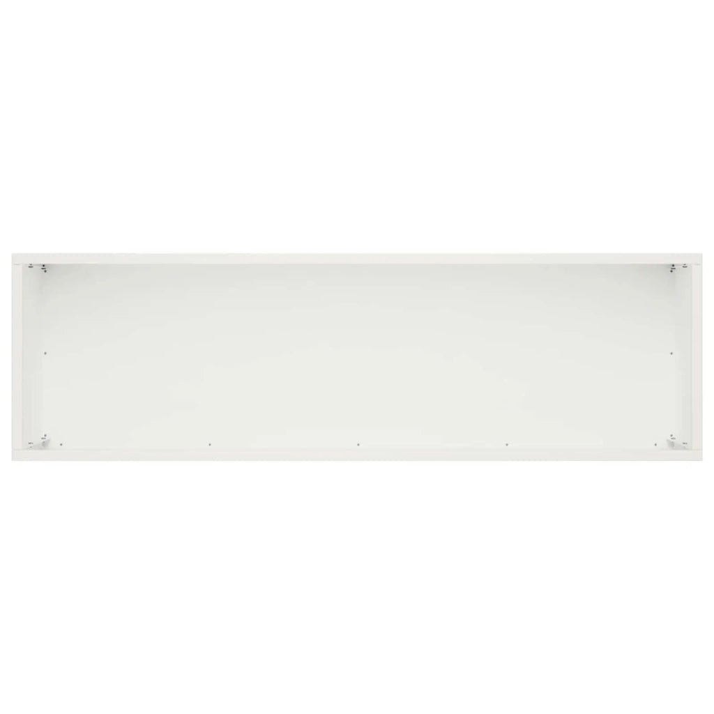 Vaso da giardino 2 pz Bianco 100 x 30 x 30 cm 8005221