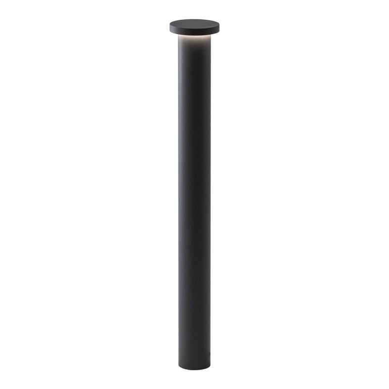 Tiberio Bollard LED 10W 4000K IP65 Antracite - Paletto luminoso alto da giardino 75cm - Rossini Group