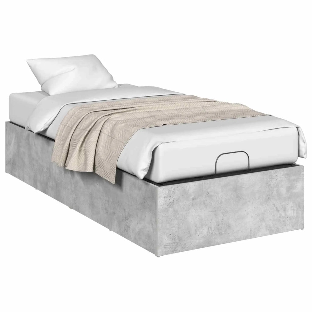 Giroletto per rete letto regolabile Grigio Cemento 100 x 200 cm 8021834