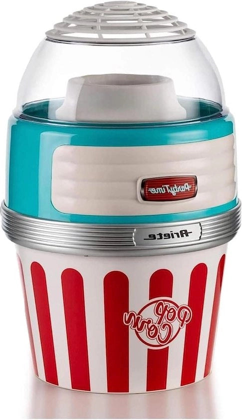 Popcorniere XL 1100 W con aria calda 2 minuti azzurro brillante - Ariete 2957