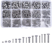 Set di 480 Viti a Testa Sferica e a Croce, M2-M4, 8-20mm, Acciaio Inossidabile con Viti per Diverse Applicazioni
