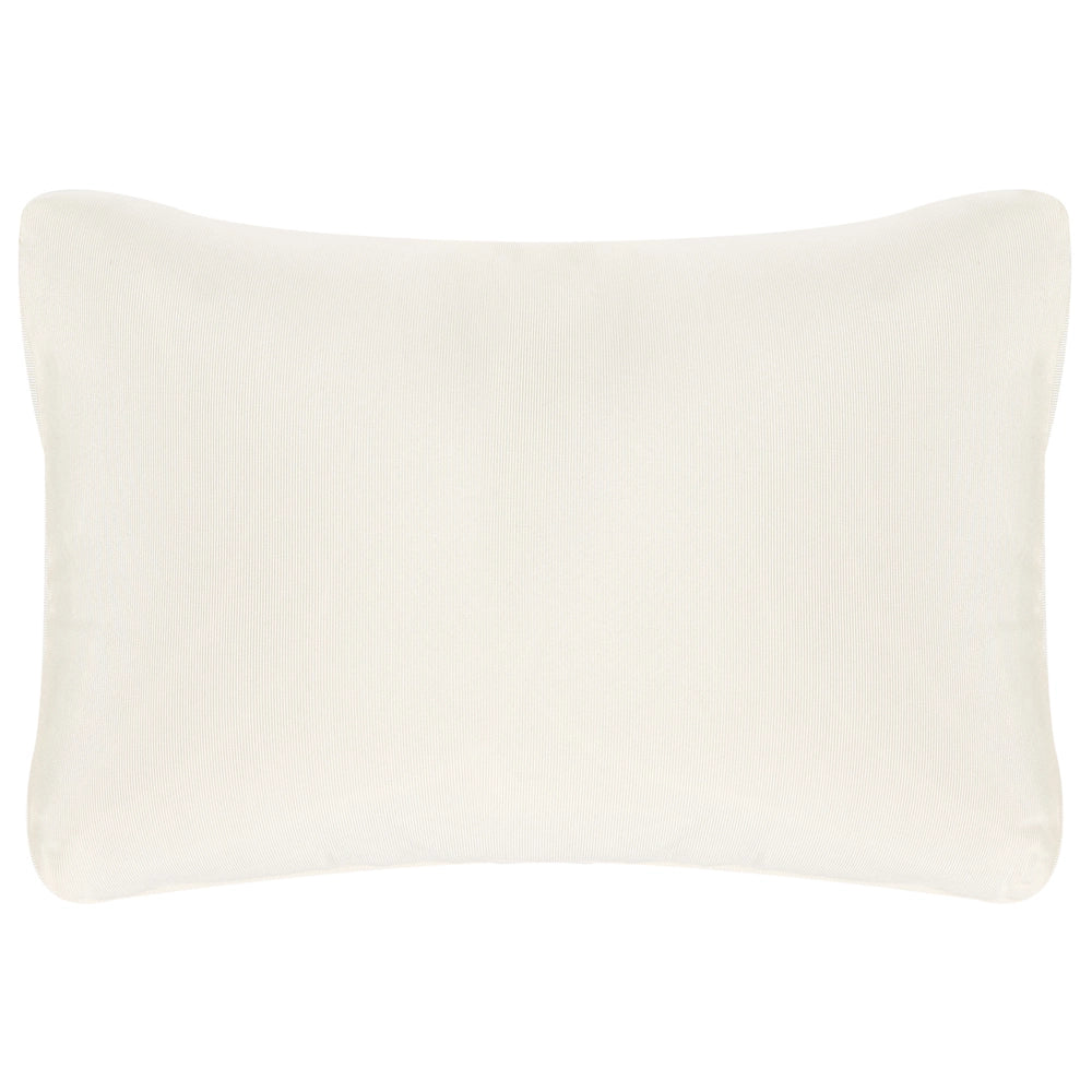 Poltrona da Giardino Boho in Rattan Naturale con Cuscini a Forma di Uovo Beige