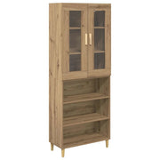 Credenza | Madia | Buffet da pranzo | Armadio da pranzo Rovere artigianale 69,5 x 34 x 180 cm