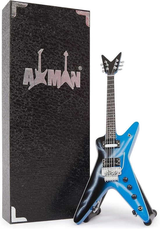 Miniatura di chitarra - decorazione artigianale - regalo musicale esclusivo