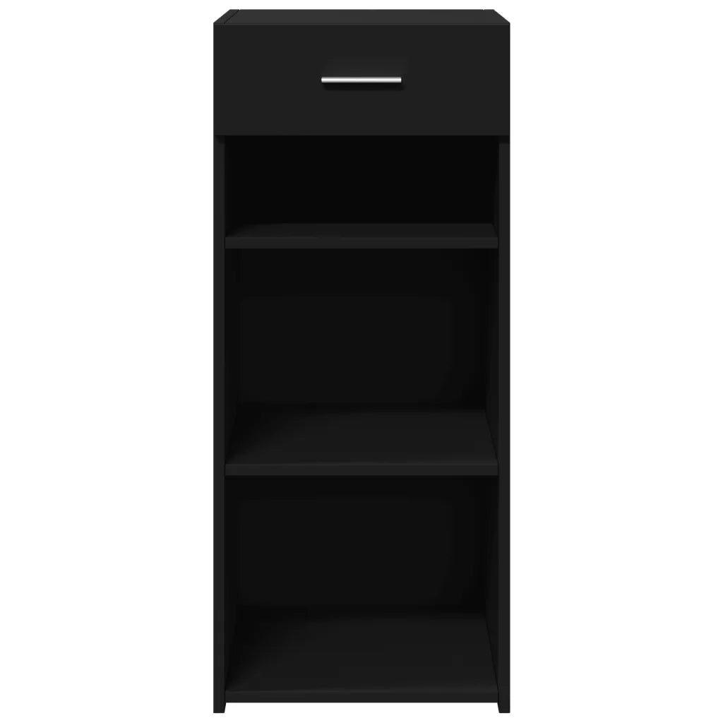 Credenza Nera 40x42,5x93 in Legno Multistrato