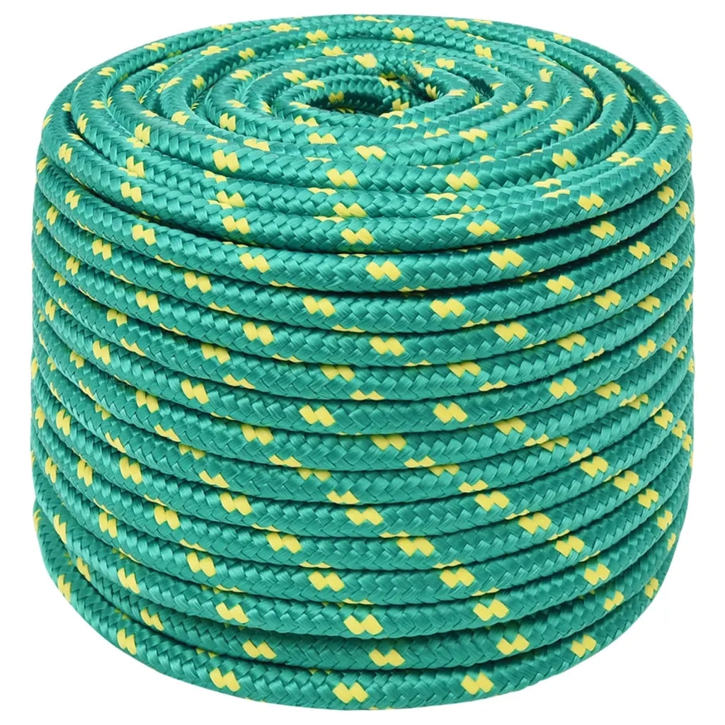 Corda per barca Verde 14 mm 100 m in Polipropilene 152729